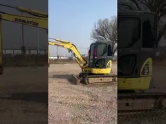 Использованный Komatsu PC35 мини экскаватор Сертифицированное обслуживание Строительство Ландшафтная Услуга