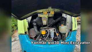 Надежное исполнение подержанного мини-экскаватора Yanmar Vio30
