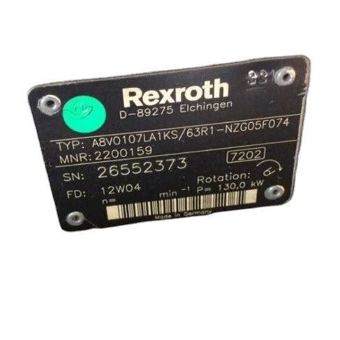 Группа гидравлических насосов экскаватора DX 500 A8VO107LA1KS63R1-NZG05F074 Ротационный буровой главный масляный насос A8VO SERIE