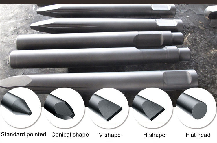 Части экскаватора гидравлический камень молоток сломатель тупой дроб 68 мм гидравлический сломатель дроб инструмент клинного типа 135 мм 140 мм