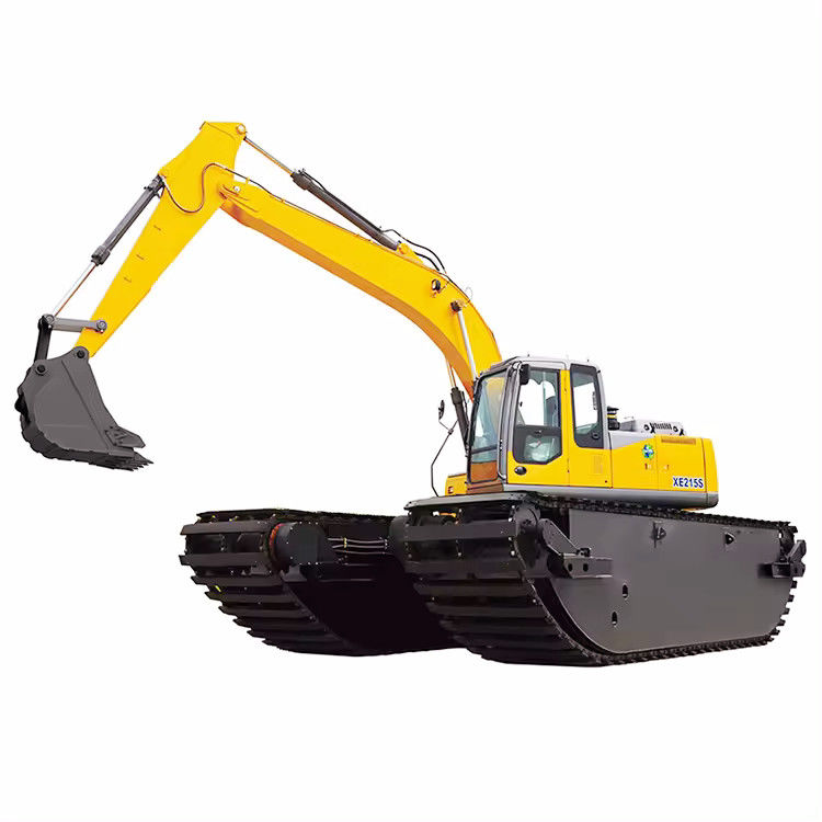 Специализированный плавучий земноводный экскаватор Понтон Q355B Подводная рельс для экскаватора