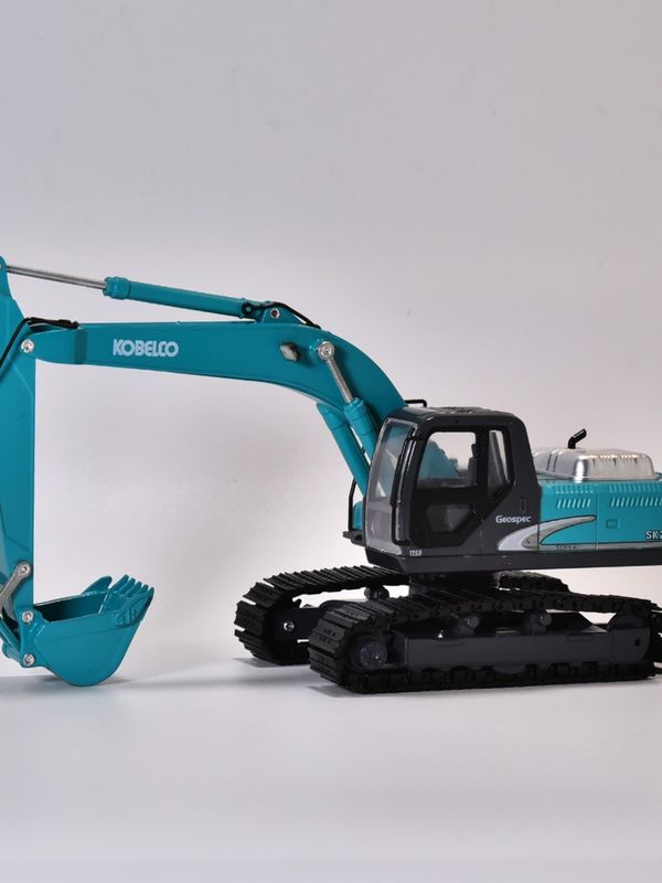 Shen сталь SK200 экскаватор модели KOBELCO оригинальная симуляция сплав металла автомобильное украшение не игрушки