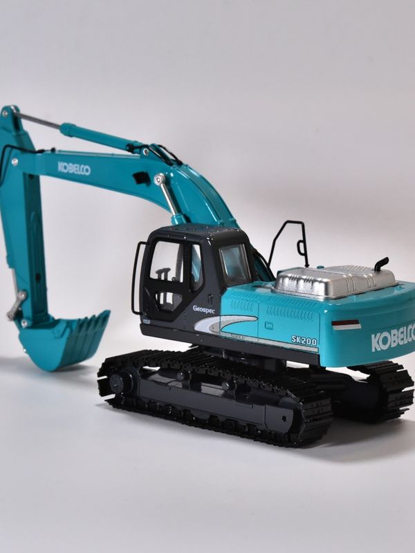 Shen сталь SK200 экскаватор модели KOBELCO оригинальная симуляция сплав металла автомобильное украшение не игрушки
