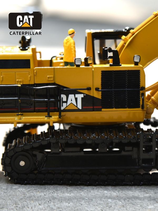 Картер CAT5110B большие экскаваторы коллекция модели инженерных транспортных средств вместе металлическая симуляция украшения ручной работы
