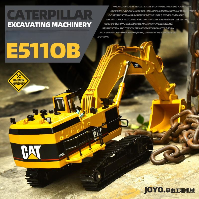 Картер CAT5110B большие экскаваторы коллекция модели инженерных транспортных средств вместе металлическая симуляция украшения ручной работы