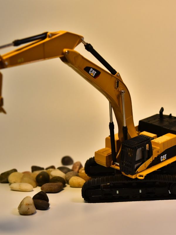 DM Carter CAT385C модель экскаватора из сплава машиностроение машиностроение автомобильное моделирование металлические украшения