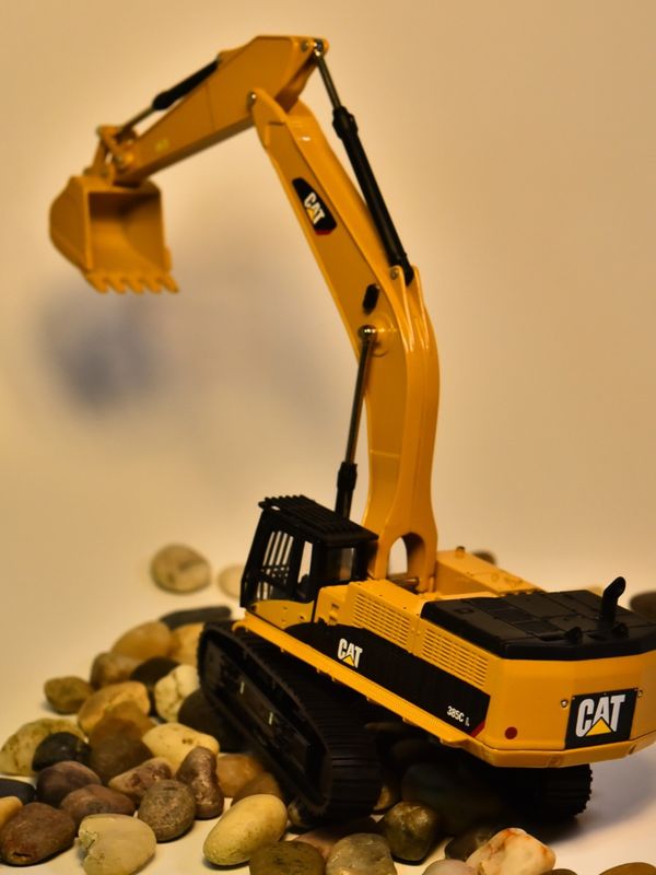 DM Carter CAT385C модель экскаватора из сплава машиностроение машиностроение автомобильное моделирование металлические украшения