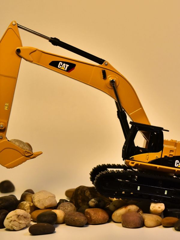DM Carter CAT385C модель экскаватора из сплава машиностроение машиностроение автомобильное моделирование металлические украшения