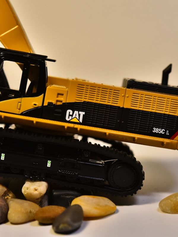 DM Carter CAT385C модель экскаватора из сплава машиностроение машиностроение автомобильное моделирование металлические украшения