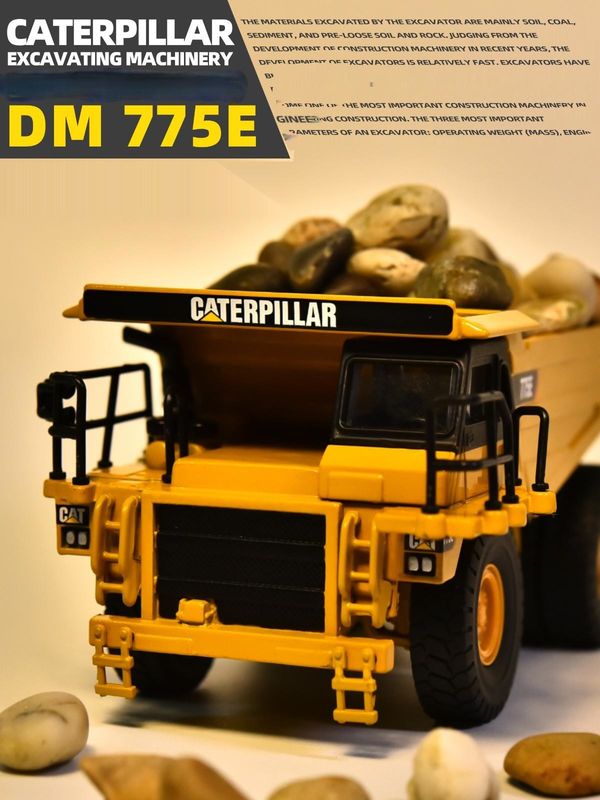 NORSCOT CAT775E Дамп-Трак 1/64 Масштабная сплавная литая модель транспортного средства коллекционный декор