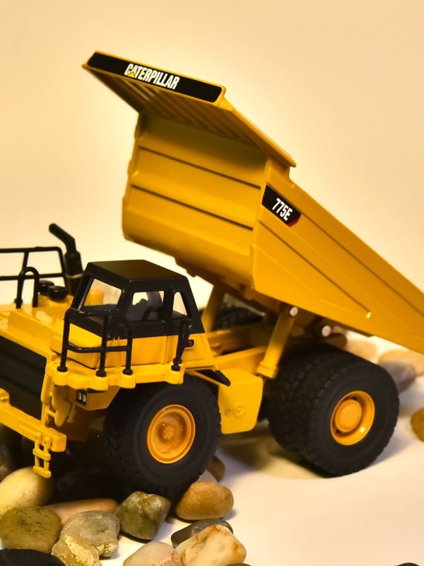 NORSCOT CAT775E Дамп-Трак 1/64 Масштабная сплавная литая модель транспортного средства коллекционный декор
