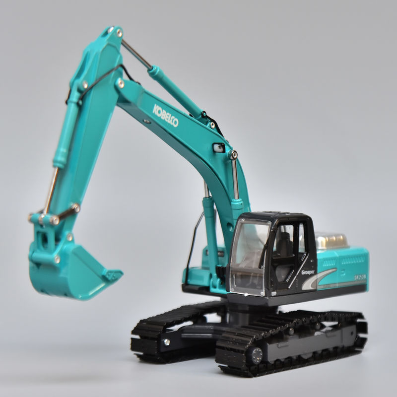 KOBELCO SK200-8 Глубокая экскаваторная модель 1/40 1/50 Масштабная строительная игрушка из сплава