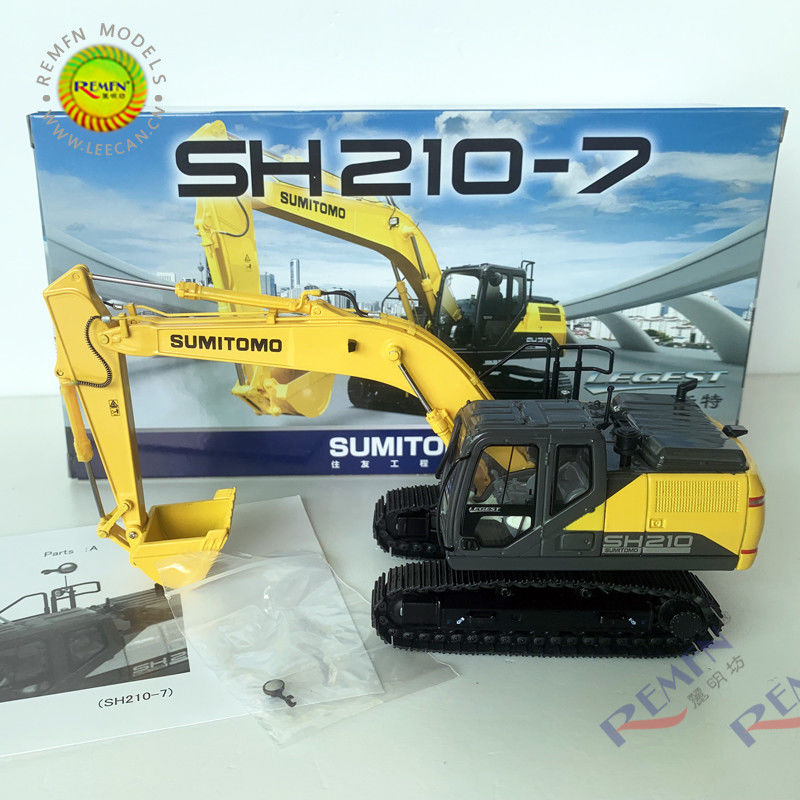 Сумитомо SH210-7 экскаваторная сплав Diecast модель 1 50 масштабный коллекционный строительный автомобиль