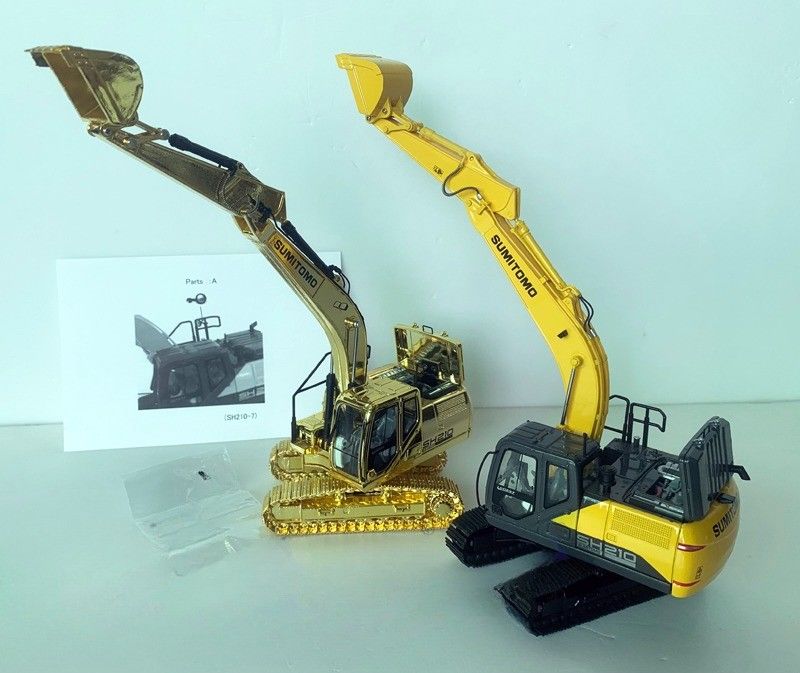 Сумитомо SH210-7 экскаваторная сплав Diecast модель 1 50 масштабный коллекционный строительный автомобиль