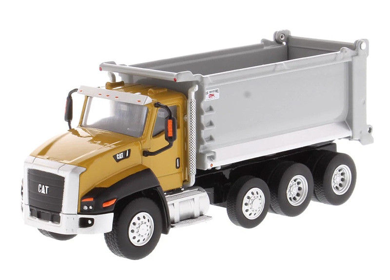Высокая детализация 1 64 масштаб CAT CT660 Дэмп-грузовик Модель машиностроительной машины Игрушка