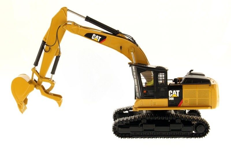 Сплавленный металл CAT 568 GF Дорожный строитель 1 50 Экскаватор из сплава на массив Сборная гусеница 85923