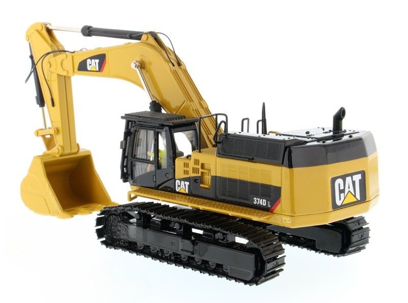 CAT 374D L Экскаватор с гипсокартонным изготовлением модели 1/50 в масштабе из сплава строительного оборудования игрушка 85274