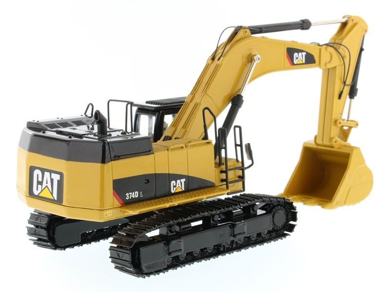 CAT 374D L Экскаватор с гипсокартонным изготовлением модели 1/50 в масштабе из сплава строительного оборудования игрушка 85274