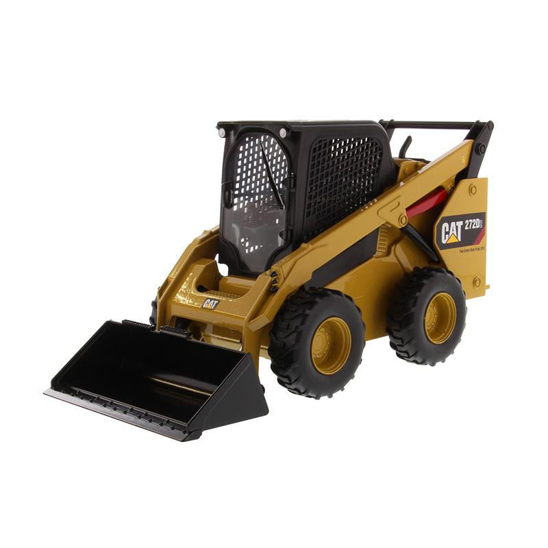 DM CAT 272D2 1:16 Скид-стейдер с литой сплавом модели 85602 коллекционный