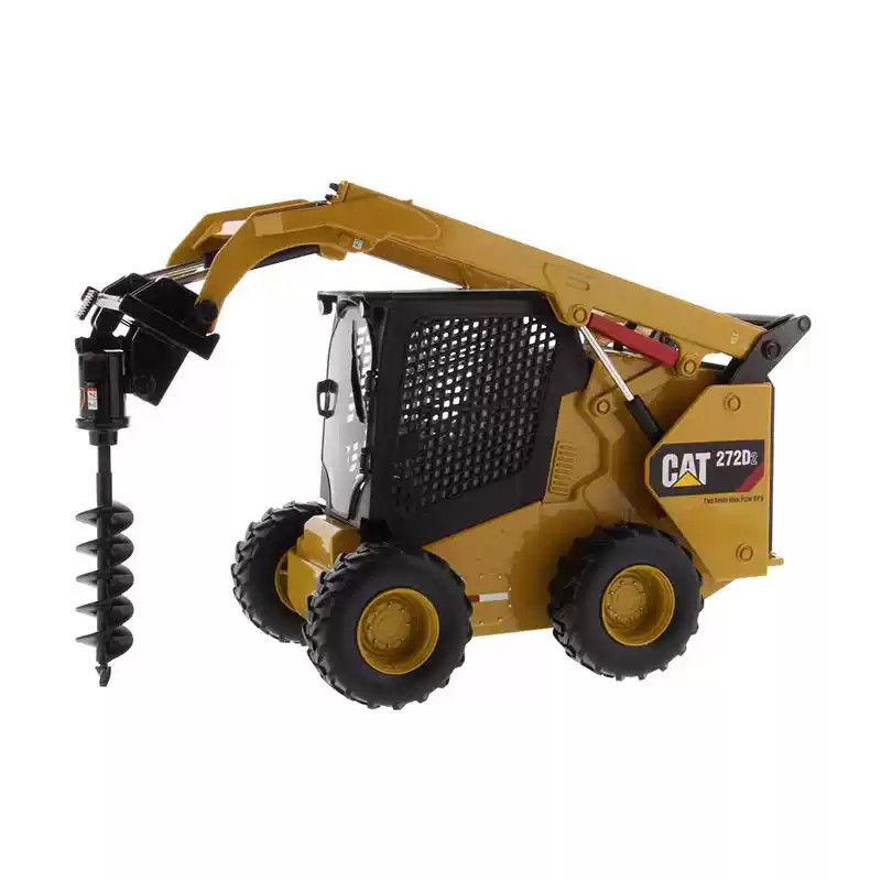 DM CAT 272D2 1:16 Скид-стейдер с литой сплавом модели 85602 коллекционный