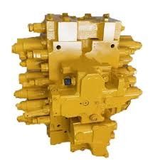 Высококачественный экскаватор Komatsu PC200-7 Желтая отделка Главный клапан управления Гидравлические детали