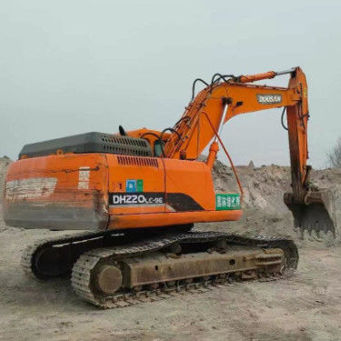 Качественный использованный Doosan DH220-9E 22тонный экскаватор полный сервис История горнодобывающей промышленности Строительство Землеустройство