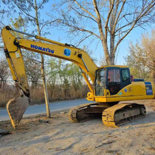 Использованный 2017 Komatsu PC200-7 гидравлический экскаватор 20 тонн мощностью полная история обслуживания
