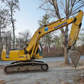 Использованный 2017 Komatsu PC200-7 гидравлический экскаватор 20 тонн мощностью полная история обслуживания