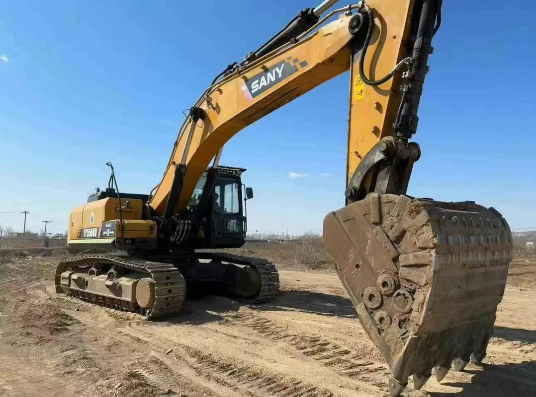 Использованный экскаватор SANY SY550HD 2020 года мощностью 55 тонн с полноценными характеристиками, сертифицированными CE ISO