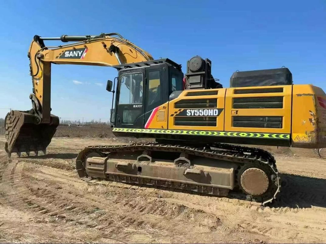 Использованный экскаватор SANY SY550HD 2020 года мощностью 55 тонн с полноценными характеристиками, сертифицированными CE ISO