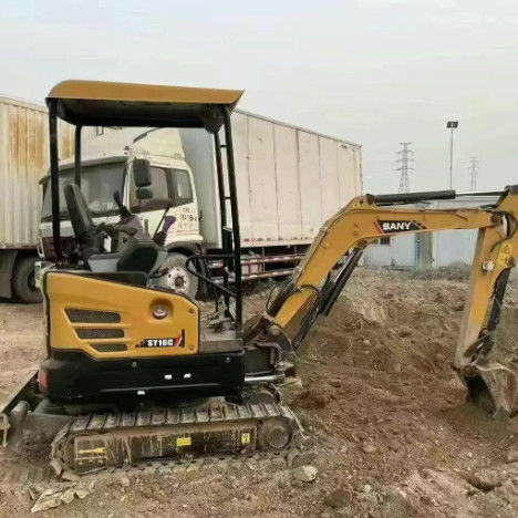2021 SANY SY16C компактный мини-экскаватор 1,6 тонны 3000 часов CE ISO Ландшафтная утилита