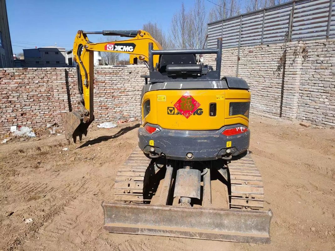 Использованная 2022 XCMG XE26U мини экскаватор 2.6T Хорошо обслуживаемый CE ISO ландшафтный утилита