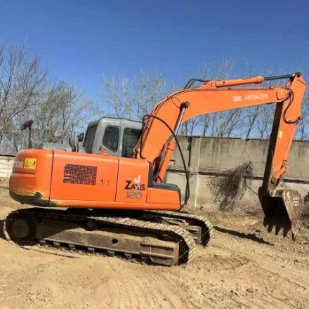 Использованный экскаватор Hitachi ZAXIS 120 мощностью 12 тонн полный сервис История строительства горнодобывающей промышленности
