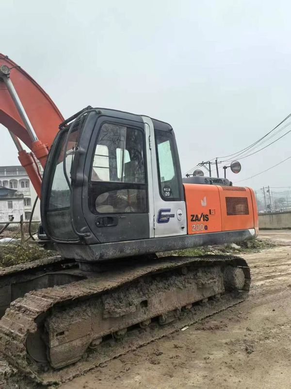 Использованный экскаватор Hitachi ZAXIS 200-3G 20 тонн Мощность для добычи полезных ископаемых Строительство