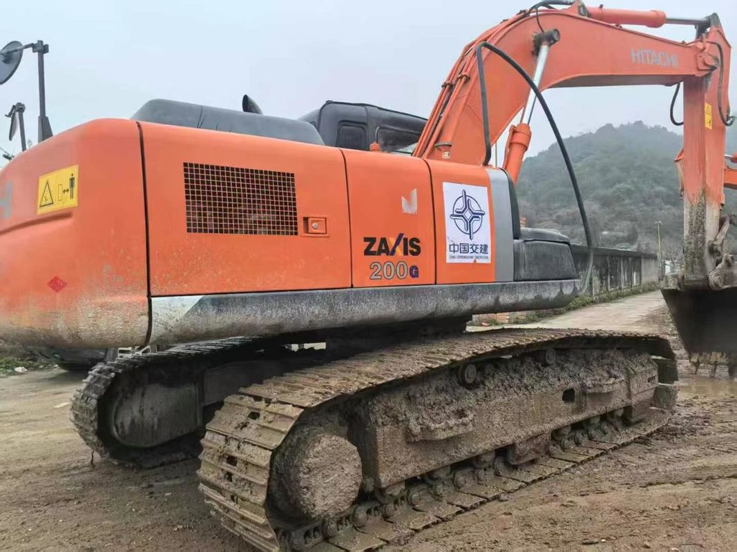 Использованный экскаватор Hitachi ZAXIS 200-3G 20 тонн Мощность для добычи полезных ископаемых Строительство