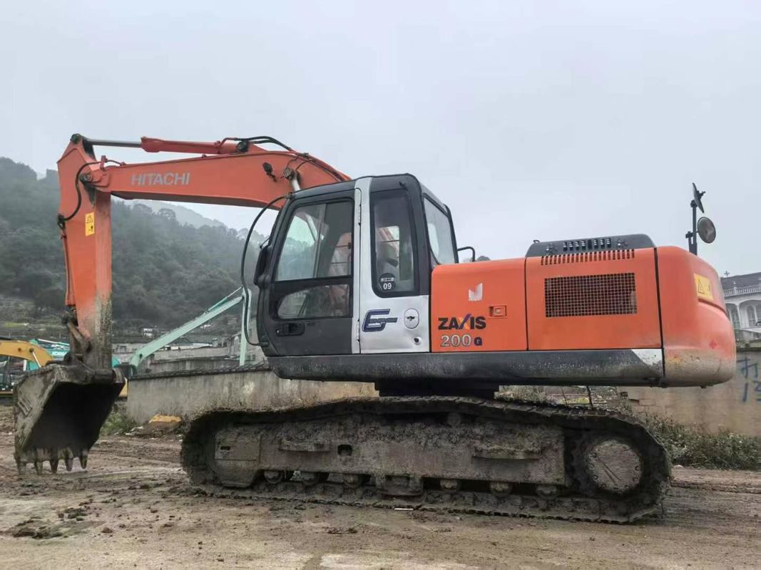Использованный экскаватор Hitachi ZAXIS 200-3G 20 тонн Мощность для добычи полезных ископаемых Строительство