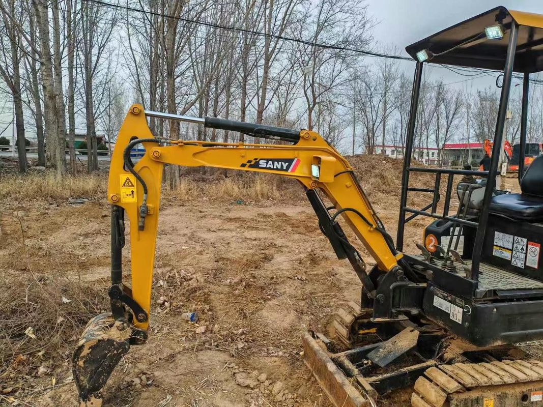 Использованный мини экскаватор SANY SY16C 1.6T полный сервис Идеально подходит для ландшафтных работ и коммунальных работ