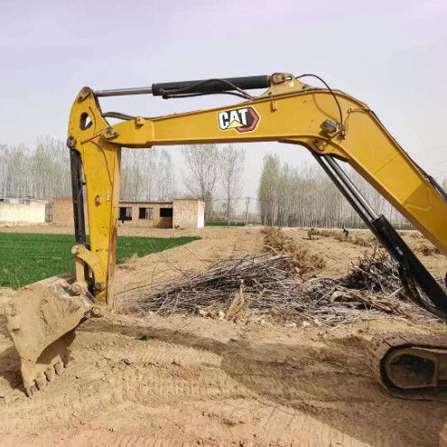 Использованный CAT 305.5E2 мини экскаватор 27.2kN Рама копающая сила компактный прочный гидравлический блок