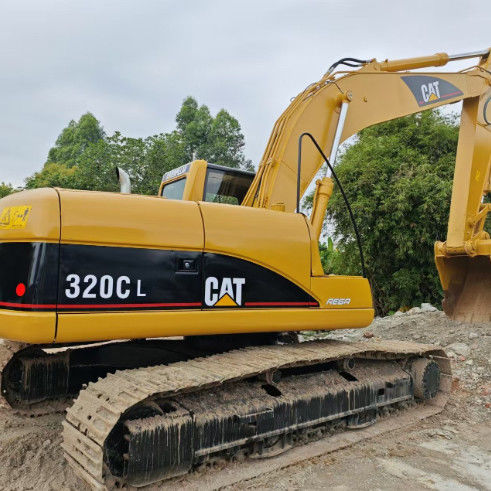Использованный экскаватор CAT 320C L 5-5 км/ч Скорость движения 6-4L Уровень двигателя