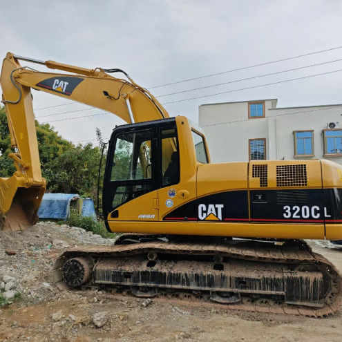 Использованный экскаватор CAT 320C L 5-5 км/ч Скорость движения 6-4L Уровень двигателя