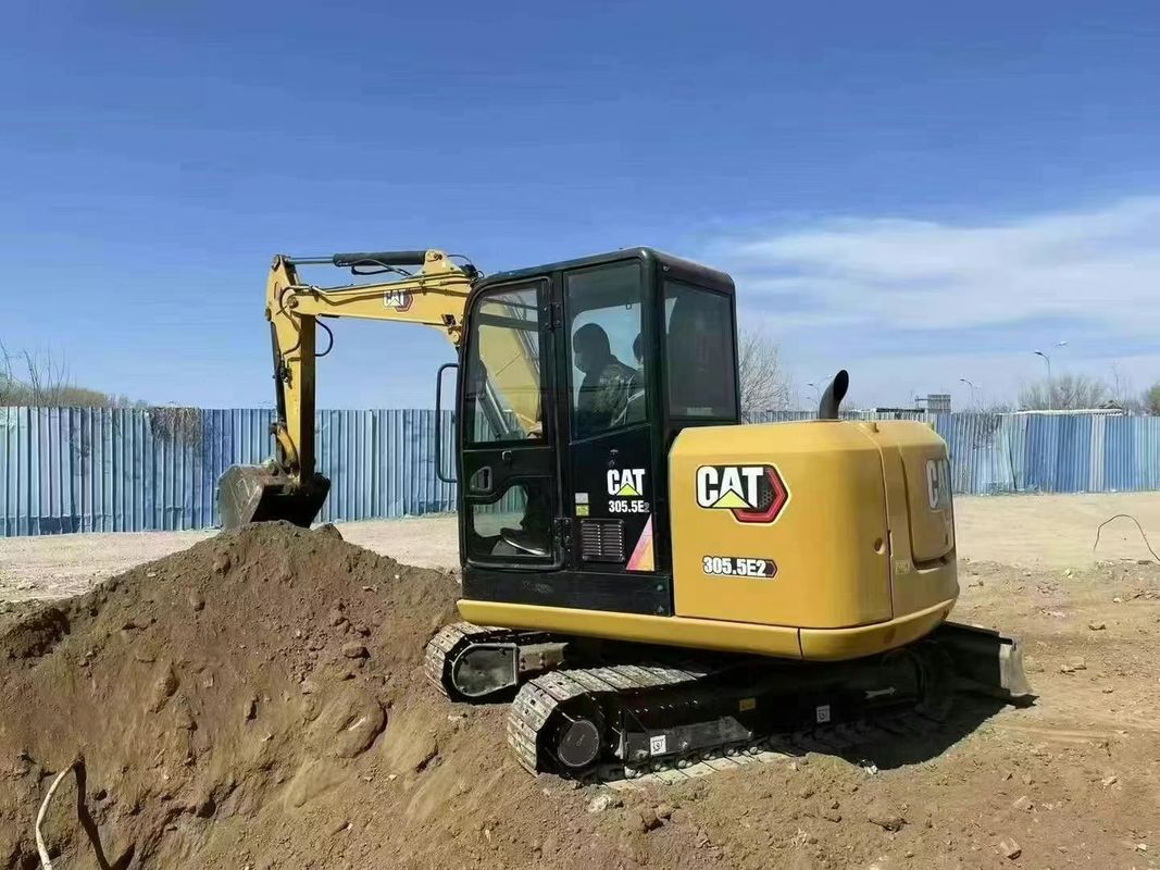 Подержанный CAT 305 мини экскаватор Низкий рабочий день Проверенный 1 год гарантии CE сертифицированный надежный