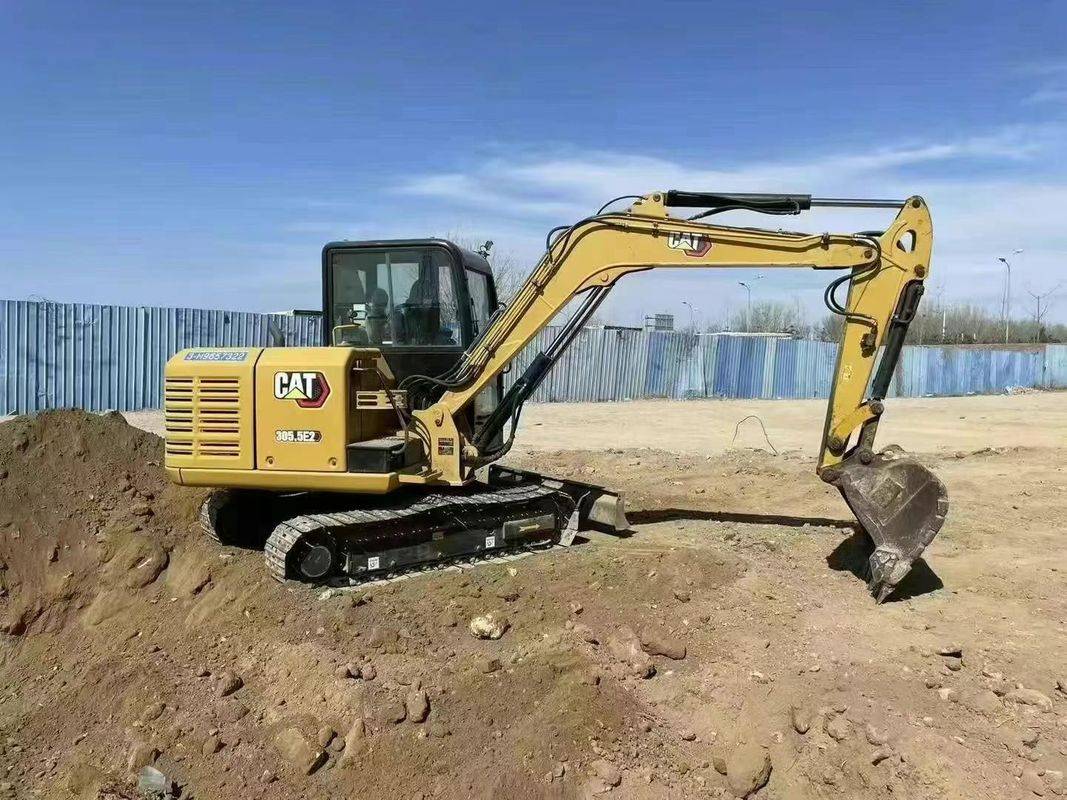 Подержанный CAT 305 мини экскаватор Низкий рабочий день Проверенный 1 год гарантии CE сертифицированный надежный