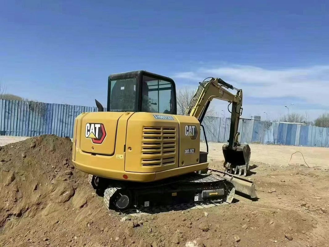 Подержанный CAT 305 мини экскаватор Низкий рабочий день Проверенный 1 год гарантии CE сертифицированный надежный
