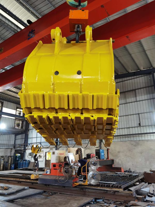 Замена ковша для экскаватора Komatsu PC78