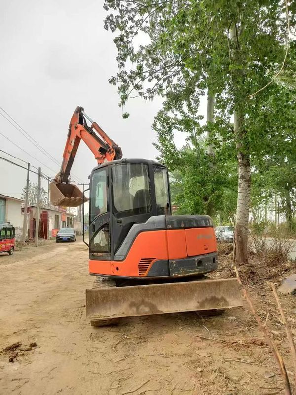 Использованный экскаватор Hitachi ZX75-US 7,5 тонны мини-экскаватор строительная техника в хорошем состоянии