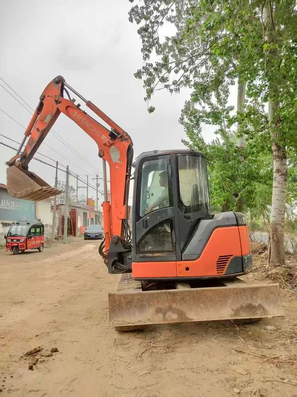 Использованный экскаватор Hitachi ZX75-US 7,5 тонны мини-экскаватор строительная техника в хорошем состоянии