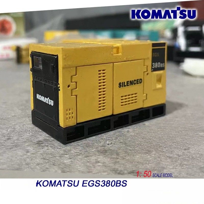 Komatsu EGS380BS 1/50 Сплавный генератор Модель двигателя Строительная машина для литья