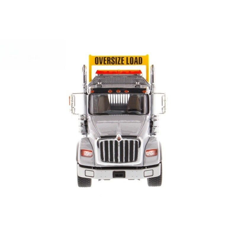 DM International HX620 Трехосный американский бортовой грузовик, масштаб 1/50, коллекционная модель из литого металла 71011