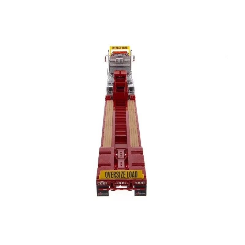 Diecast Masters International Flatbed Truck DM TRAILER Сплав Контейнер Головка Модель 71016 Масштаб 1:50
