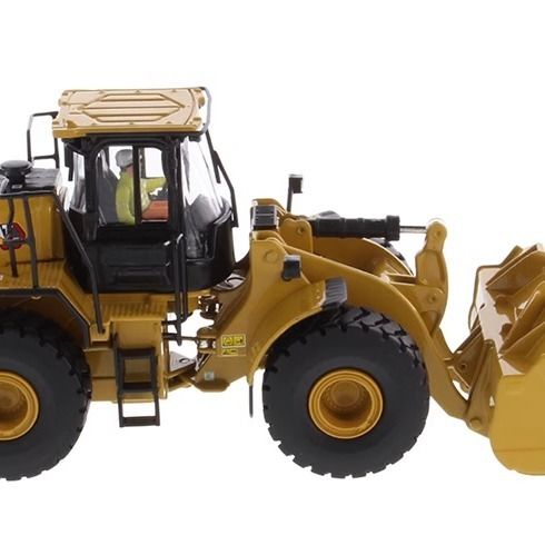 DM 1/50 Scale Heavy Equipment Wheel Loader Alloy Shovel Model 85683 for Collectors